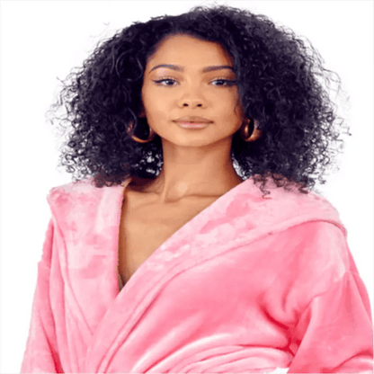 Women’s Plush Hooded Robe - Spa-Worthy Comfort at Home