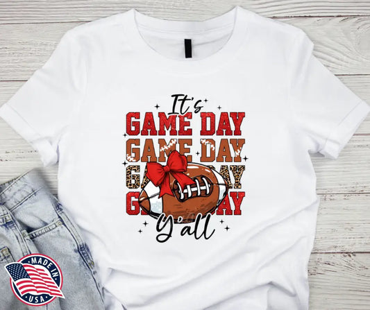 It's Game Day Y'all – White