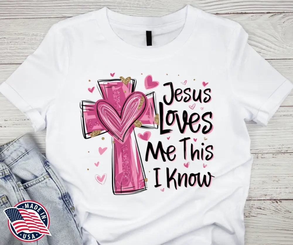 Jesus Loves Me – White