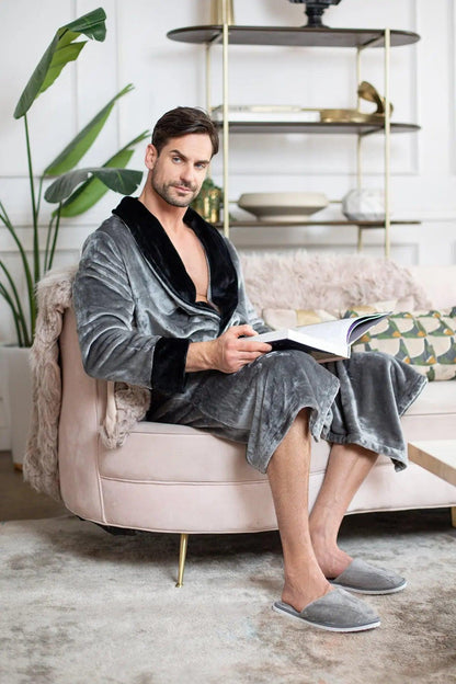 Cozy Mens Plush Robes – Built for Comfort, Designed to Last