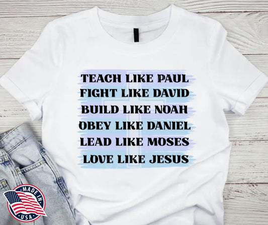 Love Like Jesus – White