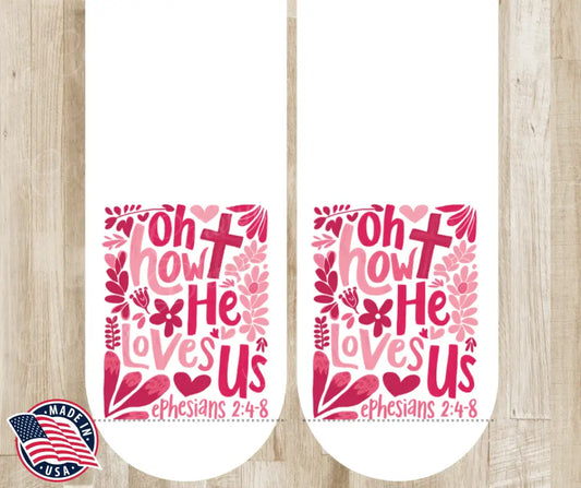 Oh How He Loves Us – Pink