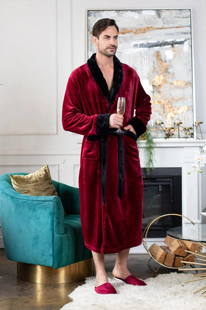 Cozy Mens Plush Robes – Built for Comfort, Designed to Last