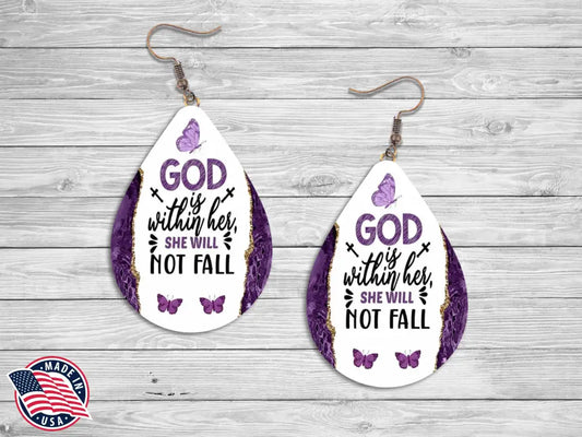 She Will Not Fall – Purple