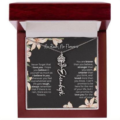 To My Beautiful Daughter Necklace