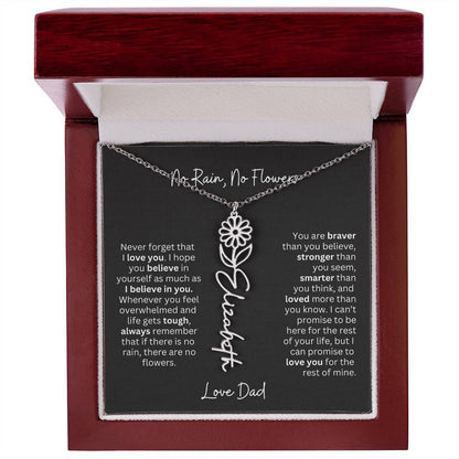 To My Daughter - Love Dad - A Beautiful and Thoughtful Gift Set
