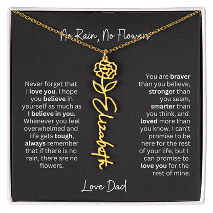 To My Daughter - Love Dad - A Beautiful and Thoughtful Gift Set
