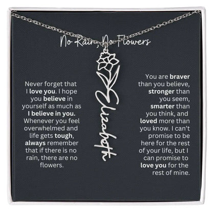 To My Daughter Necklace From Dad