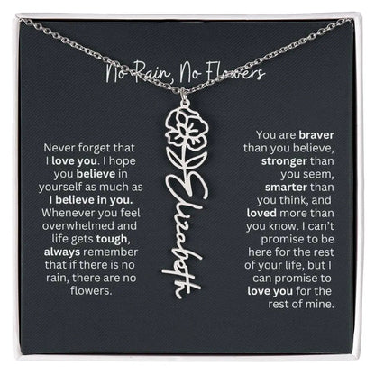 To My Daughter Necklace From Dad