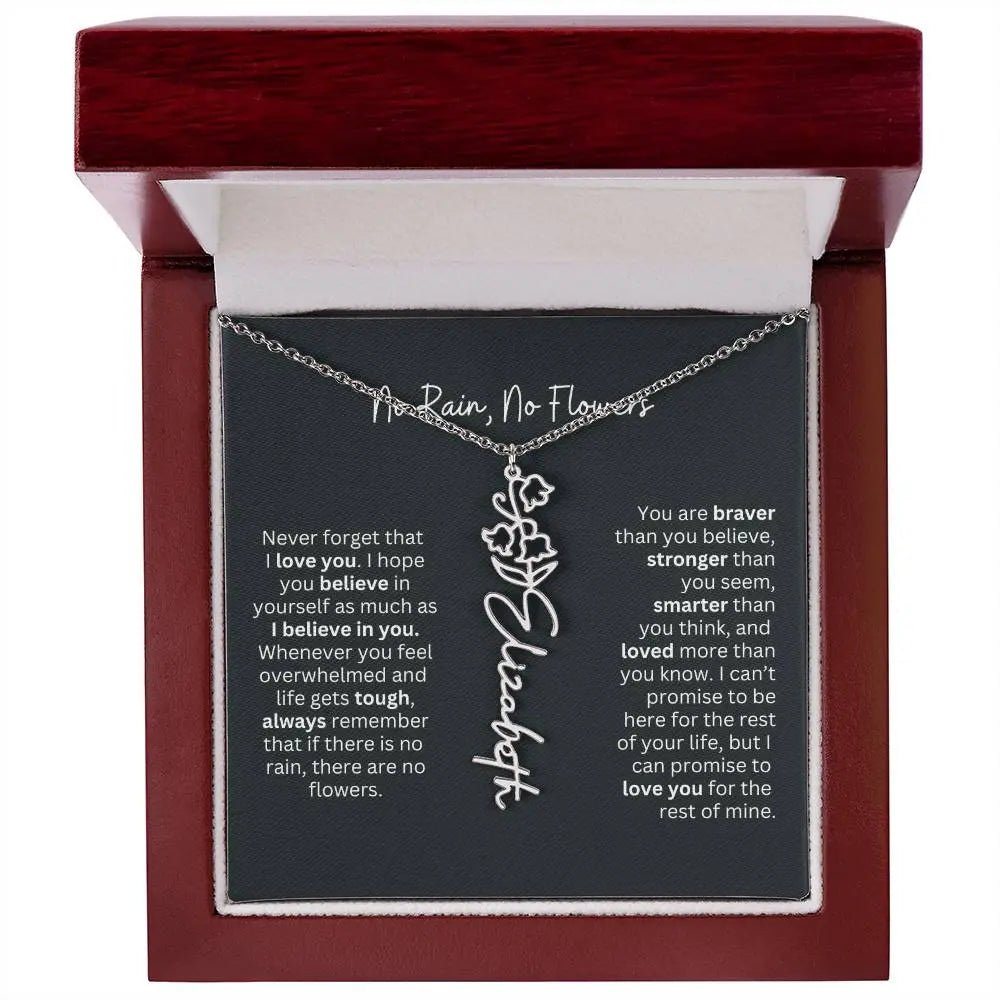 To My Daughter Necklace From Dad