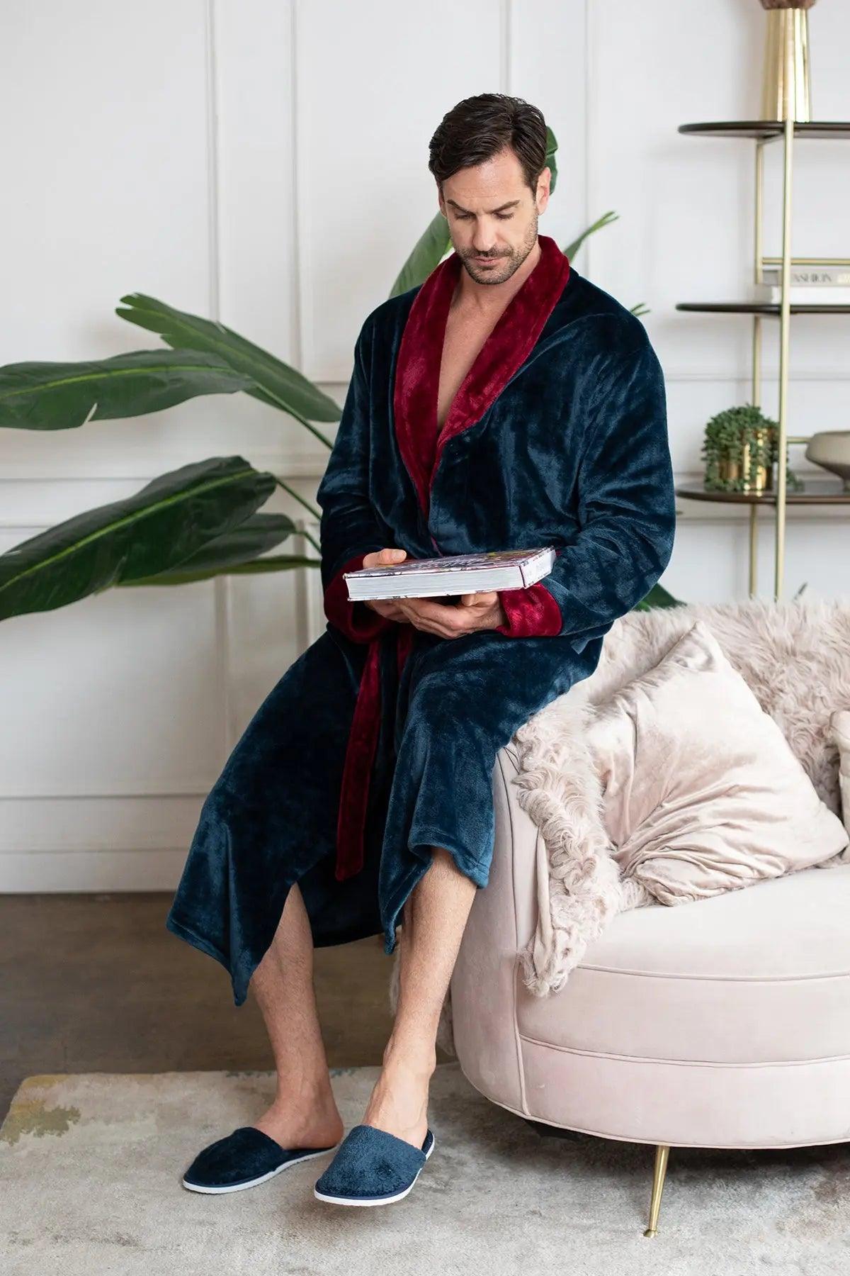 Cozy Mens Plush Robes – Built for Comfort, Designed to Last